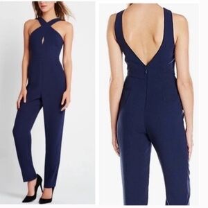 BCBGENERATION SKINNY LEG JUMPSUIT
